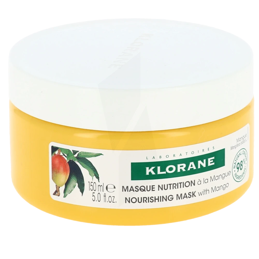 Klorane Mangue Masque Nutrition Cheveux Secs 150ml