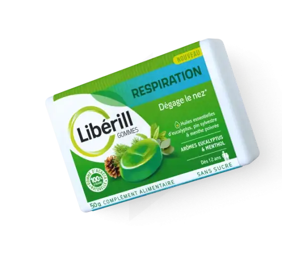 Libérill Gomme Respiration B/50g