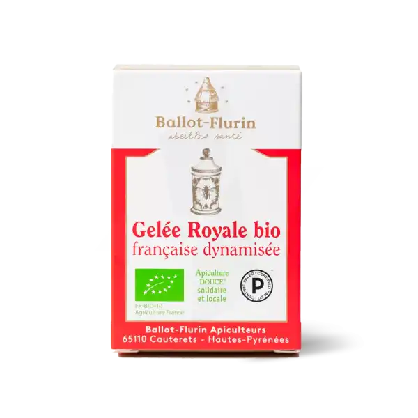 Ballot-flurin Gelée Royale Française Dynamisé Bio Pot/10g