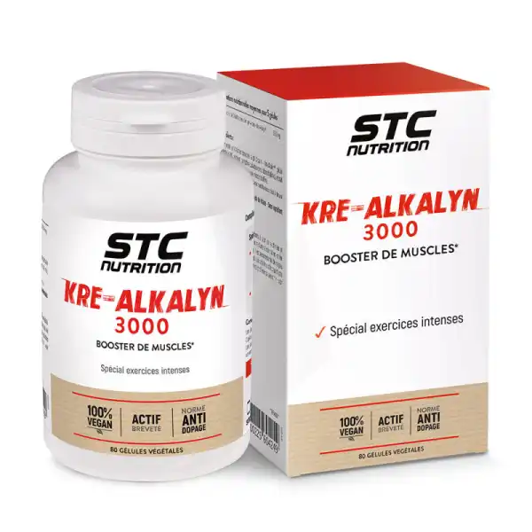 Stc Nutrition Kre-alkalyn® 3000 - 90 Gélules