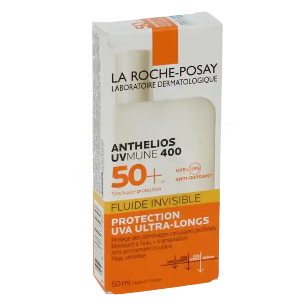 La Roche Posay Anthelios Fluide Invisible Uvmune 400 Avec Parfum Spf50+ Flacon/50ml