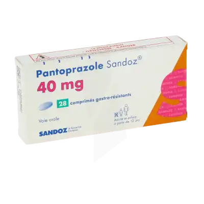 Pantoprazole Sandoz 40 Mg, Comprimé Gastro-résistant à Sèvres