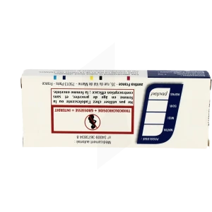 Thiocolchicoside Zentiva 4 Mg, Comprimé