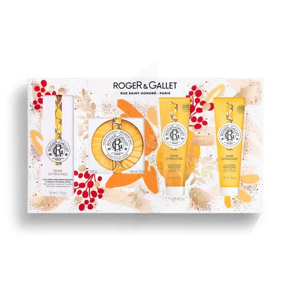 Roger & Gallet Rituel Découverte Bienfaisant Bois D'orange Coffret