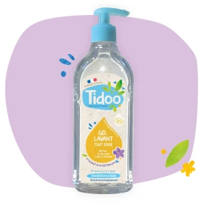 Tidoo Gel Lavant Ultra Doux à L'extrait De Lin Bio 495ml