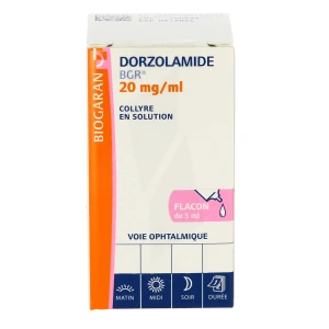Dorzolamide Bgr 20 Mg/ml, Collyre En Solution