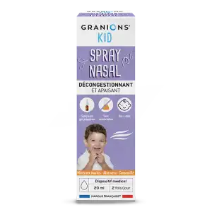 Granions Kid Spray Nasal Fl/20ml à TIGNIEU-JAMEYZIEU