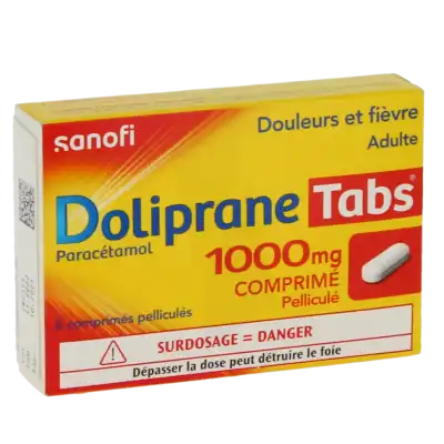 Dolipranetabs 1000 Mg, Comprimé Pelliculé à Cholet