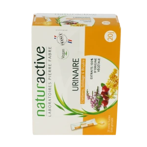 Naturactive Phytothérapie Fluides Solution Buvable Urinaire 20sticks/10ml