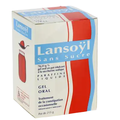 Lansoyl Sans Sucre 78,23 G %, Gel Oral En Pot édulcoré à La Saccharine Sodique à Auterive