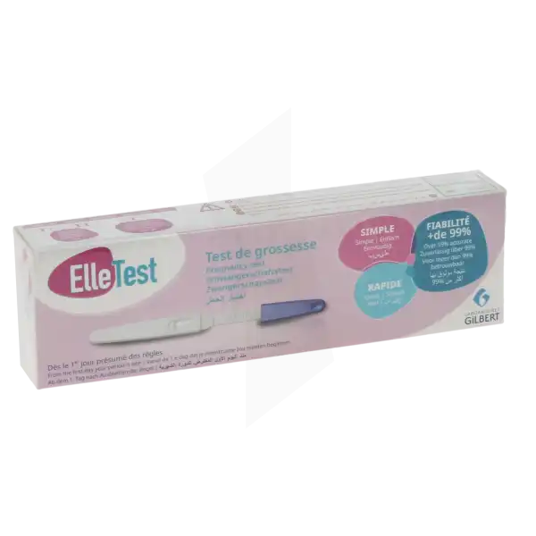 Gilbert Elle Test Test De Grossesse