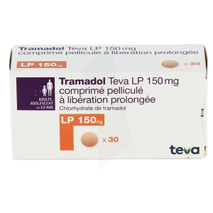 Tramadol Teva L.p. 150 Mg, Comprimé Pelliculé à Libération Prolongée