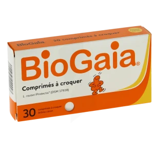 Biogaia Comprime A Croquer, Bt 30