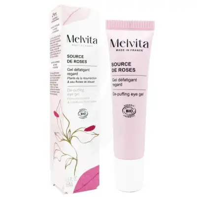 Melvita Source De Roses Gel Défatigant Regard T/15ml à MENTON