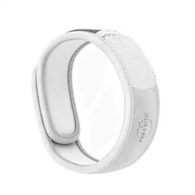 Bracelet Anti-moustiques Blanc Para'kito à TRUCHTERSHEIM
