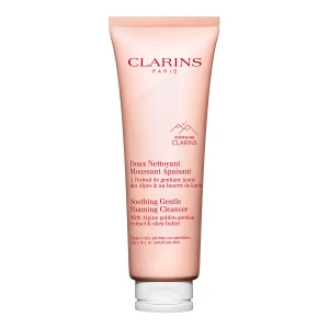 Clarins Doux Nettoyant Moussant Apaisant Peaux Très Sèches Ou Sensibles 125ml