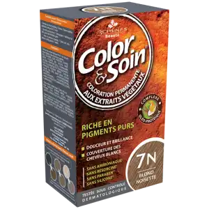 Acheter COLOR&SOIN Kit coloration permanente 7N blond noisette à NOYON