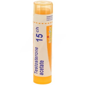 Boiron Testosterone Acetate 15ch Granules Tube De 4g