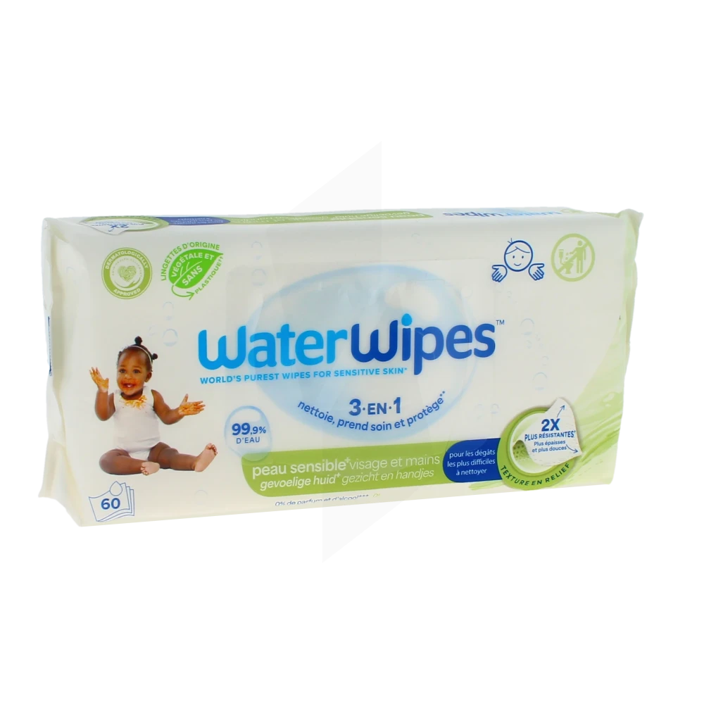 Waterwipes Lingette Texturée Paquet De 60