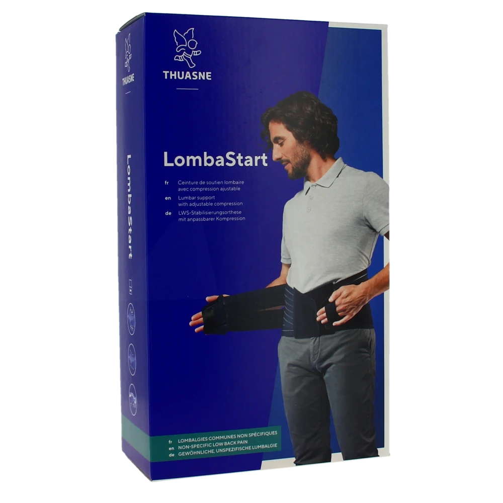 Thuasne Lombastart Ceinture Lombaire Maintien Hauteur 26cm Taille 3