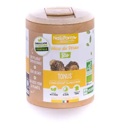 Nat&form Ecoresponsable Maca Du Perou Bio 90 Gélules Végétales à Embrun
