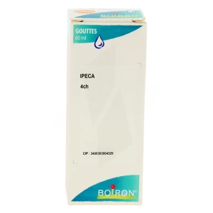 Boiron Ipeca 4ch Solution Buvable En Gouttes Flacon De 60 Ml