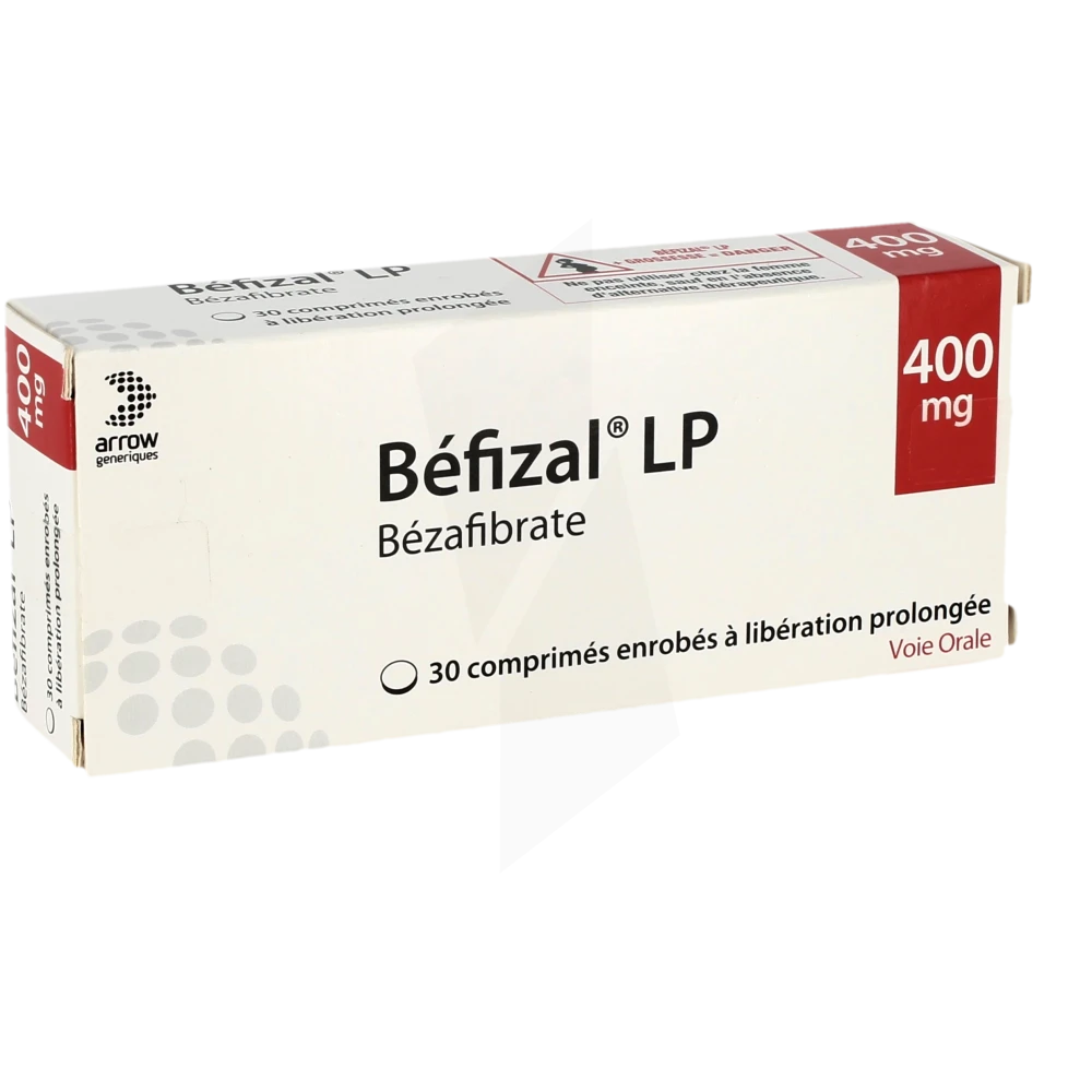Befizal L.p. 400 Mg, Comprimé Enrobé à Libération Prolongée