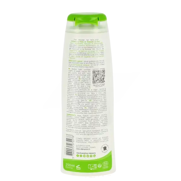 Alphanova Kids Bio "bulle Dans Ton Bain!" Bain Moussant Poire Fl/250ml