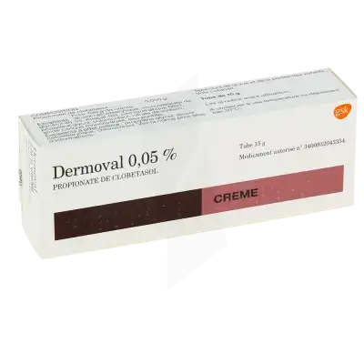 Dermoval 0,05 %, Crème à Clermont-Ferrand