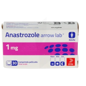 Anastrozole Arrow Lab 1 Mg, Comprimé Pelliculé