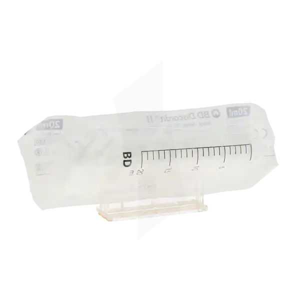 Bd Discardit 2, 20 Ml, Graduée Par 1 Ml 
