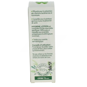 Cinier-b Hygiene Lot Antiseptique Mains Pieds Spray/50ml
