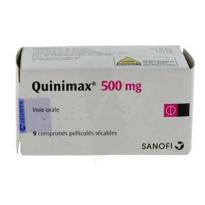 Quinimax 500 Mg, Comprimé Pelliculé Sécable