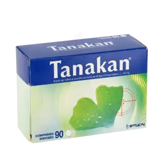 Tanakan 40 Mg, Comprimé Enrobé à LA-RIVIERE-DE-CORPS