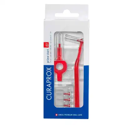 Curaden Curaprox Cps 07 Prime Start Brossette Inter-dentaire Rouge Boîte De 5 à Angers