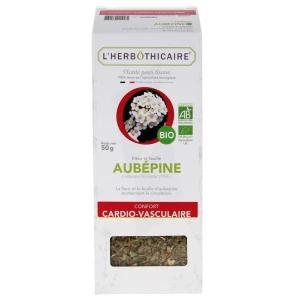 L'herbothicaire Aubépine Bio Tisane Sachet/50g