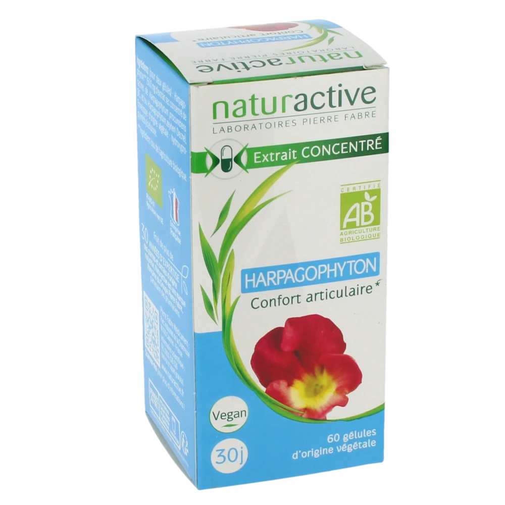 Naturactive Phytotherapie Harpagophyton Bio GÉl Pilulier/60