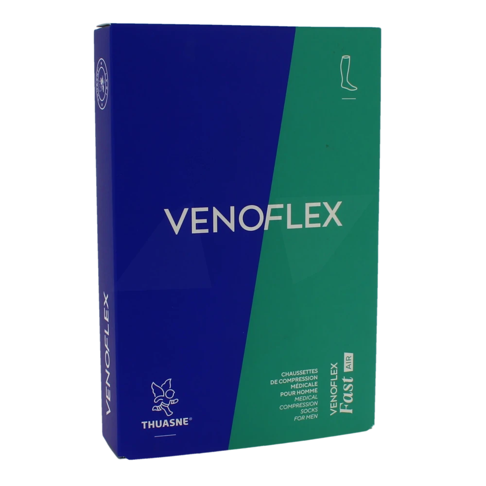 Venoflex Fast'air 2 Chaussette Homme Noir Taille 4l