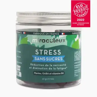 Les Miraculeux Gummies Stress Sans Sucre Gommes Pot/42 à VITRE