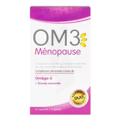 Om3 Menopause Isodisnatura Caps + Gélule B/30 à BIGANOS