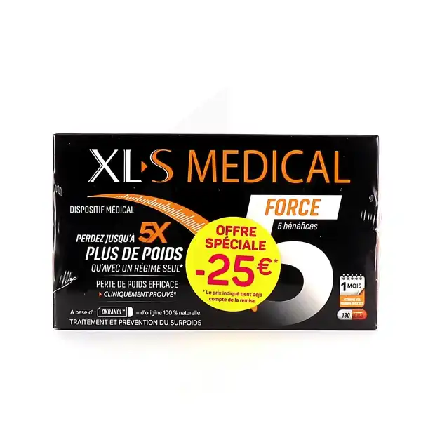 Xls Médical Force 5 B/180 Promo