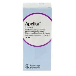 Apelka 5 Mg/ml Solution Buvable Pour Chats, Solution Buvable