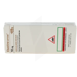Ebastine Arrow 10 Mg, Comprimé Pelliculé