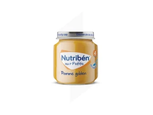 Nutribén Potitos Alimentation Infantile Pomme Golden Pot/120g