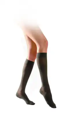 Sigvaris Essentiel Semi-transparent Chaussettes  Femme Classe 2 Noir Small Normal à VILLEMUR SUR TARN