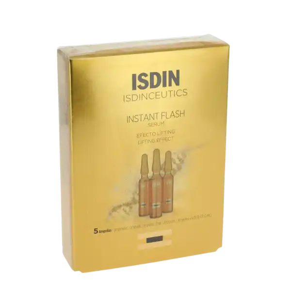 Isdin Instant Flash Solution 5 Ampoules/2ml