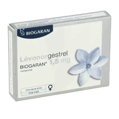 Levonorgestrel Biogaran 1,5 Mg, Comprimé à Auterive