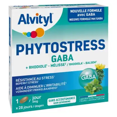 Alvityl Phytostress Gaba Cpr B/28 à Bordeaux