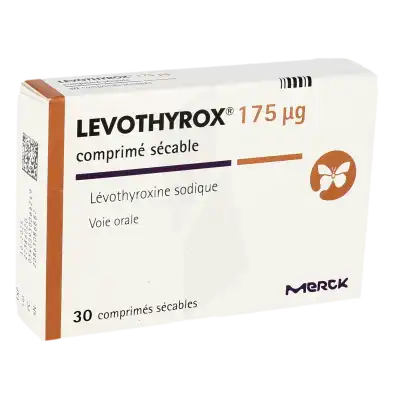 Levothyrox 175 Microgrammes, Comprimé Sécable à CUISERY