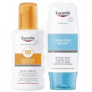 Eucerin Sun Sensitive Protect Spf50 Coffret Spray à Clermont-Ferrand
